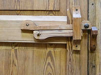 Kloosterdeur pitch-pine/ br88 h280 - afbeelding 2 van  4