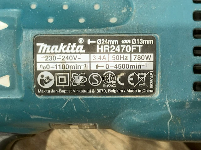 Klopboor makita - afbeelding 2 van  2