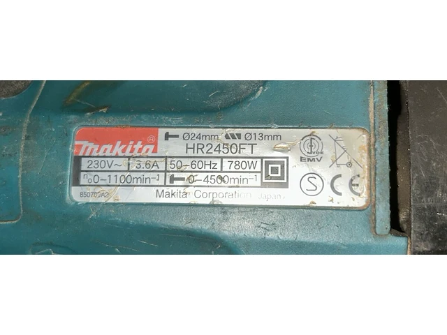Klopboor makita - afbeelding 2 van  2