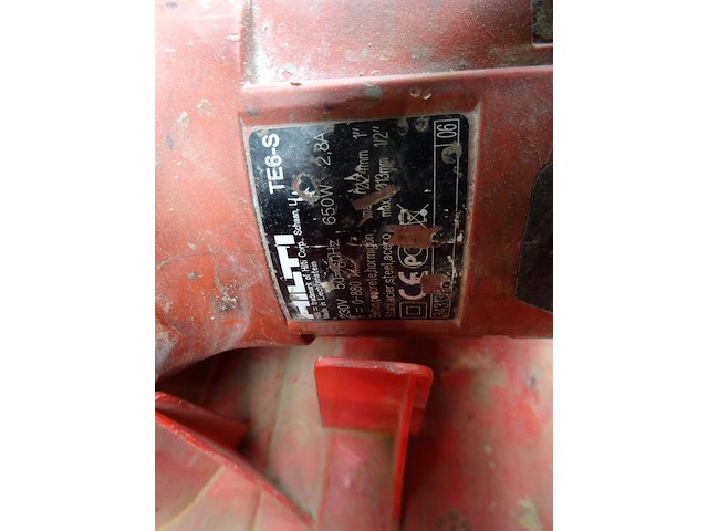 Klopboorhamer hilti - afbeelding 3 van  4