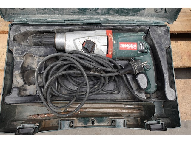 Klopboorhamer metabo + haakse slijper - afbeelding 1 van  4