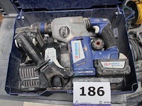 Klopboormachine - berner - bacrhd 18.0-s plus accu - berner - bbp 18v 5.0 ah li-ion oplader - rapid charge - afbeelding 1 van  2