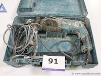 Klopboormachine - makita - hr2470ft toebehoren - koffer - afbeelding 1 van  3