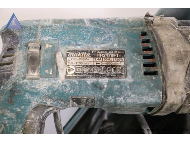Klopboormachine - makita - hr2470ft toebehoren - koffer - afbeelding 3 van  3