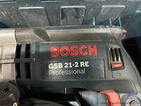 Klopboormachine bosch gsb 21-2 re professional, in koffer - afbeelding 2 van  2