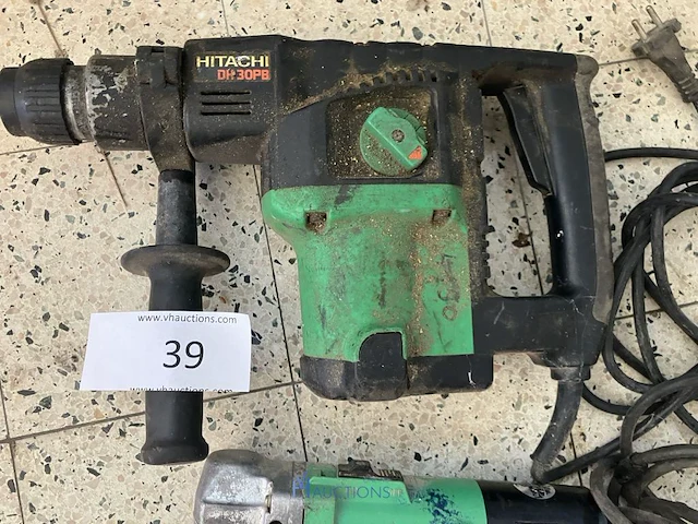 Klopboormachine en haakse slijper hitachi - afbeelding 2 van  4
