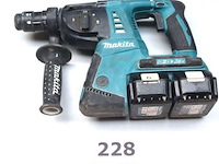 Klopboormachine makita dhr264, werking niet gekend