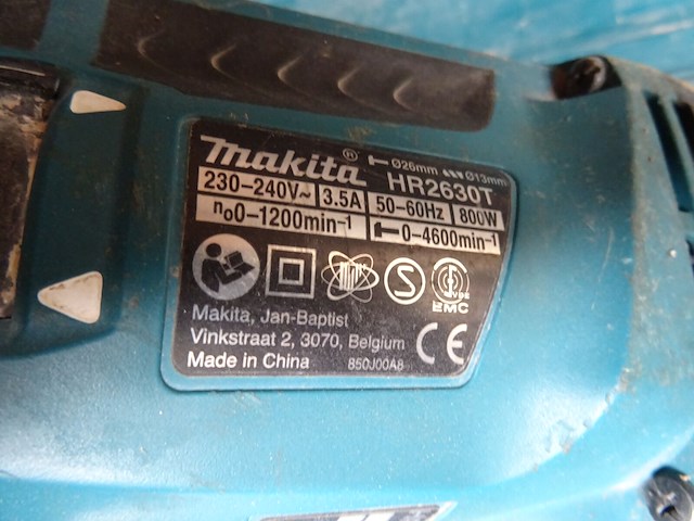 Klopboormachine makita + haakse slijper makita - afbeelding 2 van  4