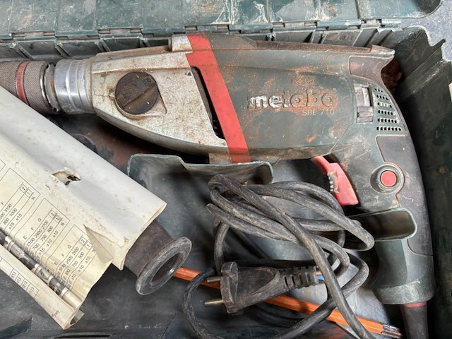 Klopboormachine metabo sbe 710 - afbeelding 2 van  3
