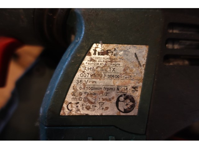 Klopboormachine metabo - afbeelding 2 van  3