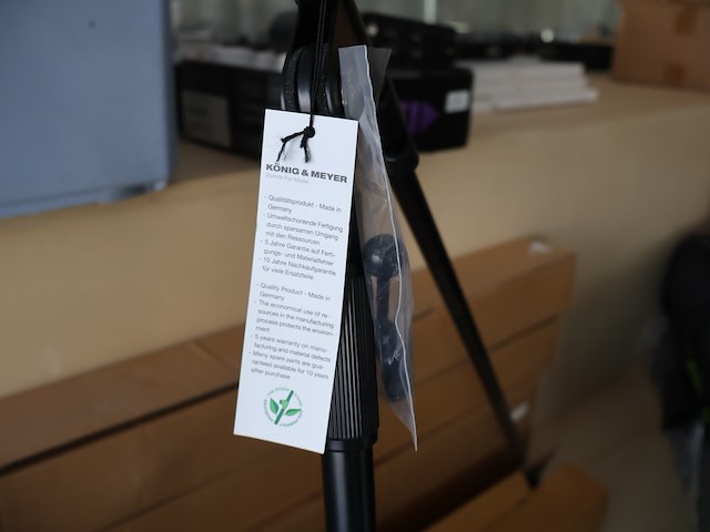K&m microfone stands (x7) - afbeelding 4 van  5