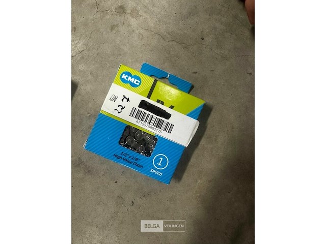 Kmc 1-speed ketting 1/2 x 1/8 - afbeelding 1 van  1