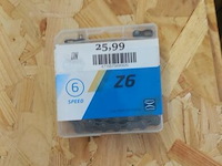 Kmc ketting 7-speed z6 grey 114 schakels (box 235) – one size - afbeelding 1 van  1