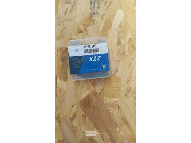 Kmc ketting x12 ti-n gold 12-speed 126 schakels (box) - afbeelding 1 van  1