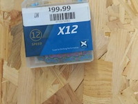 Kmc ketting x12 ti-n gold 12-speed 126 schakels (box) - afbeelding 1 van  1
