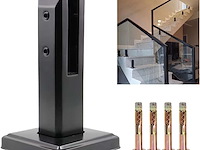 Kmerce grote zwarte glasklem - afbeelding 1 van  3