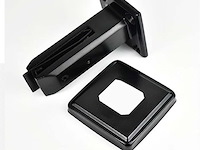 Kmerce grote zwarte roestvrijstalen glasklem - afbeelding 2 van  4