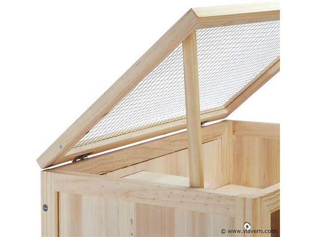 Knaagdieren kooi hout - afbeelding 2 van  8