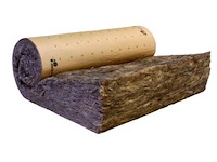 Knauf - 10cm dik 97,2 m2 - ti212 kraft papier - isolatie - glaswol - afbeelding 1 van  2