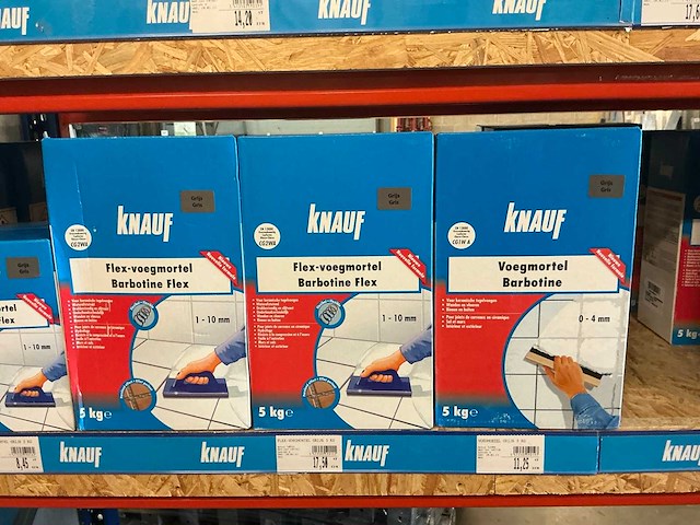 Knauf barbotine pakken voegmortel en tegellijm (40x) - afbeelding 7 van  12