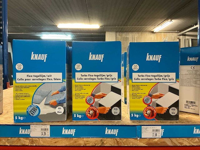 Knauf barbotine pakken voegmortel en tegellijm (40x) - afbeelding 8 van  12