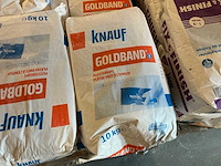 Knauf goldband 10kg pakken pleistergips (20x) - afbeelding 2 van  3