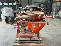 Knauf pft gmbh & co pft g4 light 2 gips spuitmachine - pleistermachine - stucadoorsmateriaal - afbeelding 1 van  18