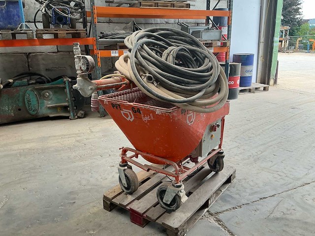 Knauf pft gmbh & co pft g4 light 2 gips spuitmachine - pleistermachine - stucadoorsmateriaal - afbeelding 6 van  17