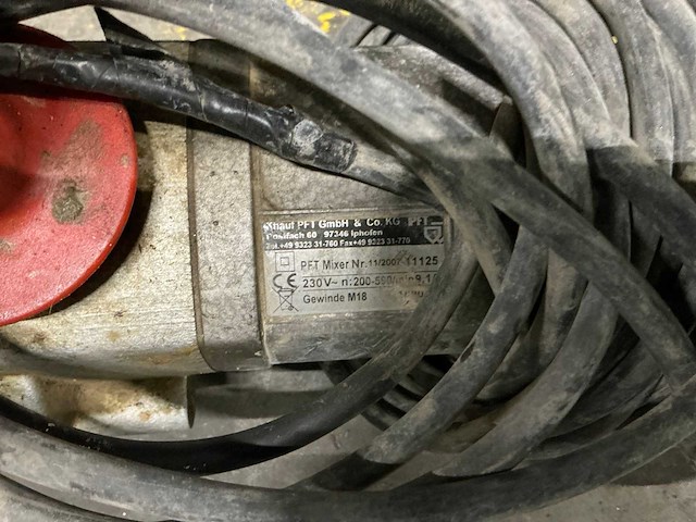 Knauf pft industriële menger - afbeelding 4 van  4