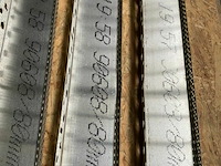 Knauf sokkelprofielen voor pleisterwerk alu. 80mm (3x) - afbeelding 2 van  2