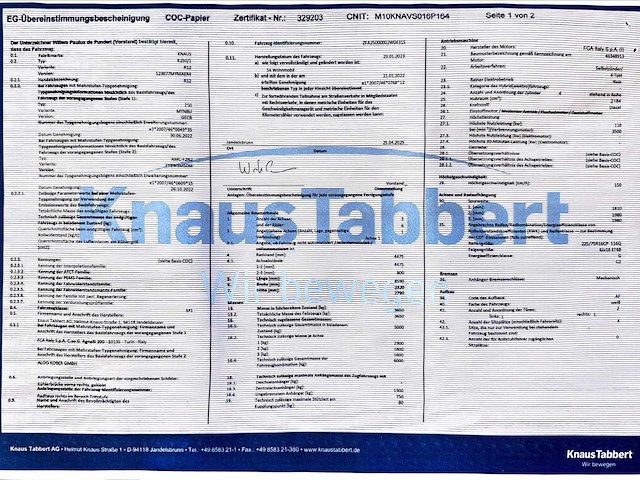 Knaus r12 autocaravane intégrale motorhome - afbeelding 41 van  50
