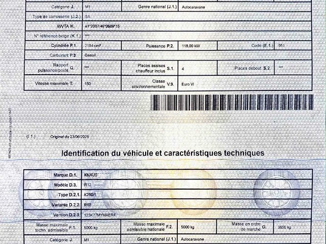 Knaus r12 autocaravane intégrale motorhome - afbeelding 39 van  50