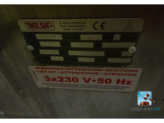 Kneed- en mengmachine - afbeelding 5 van  5
