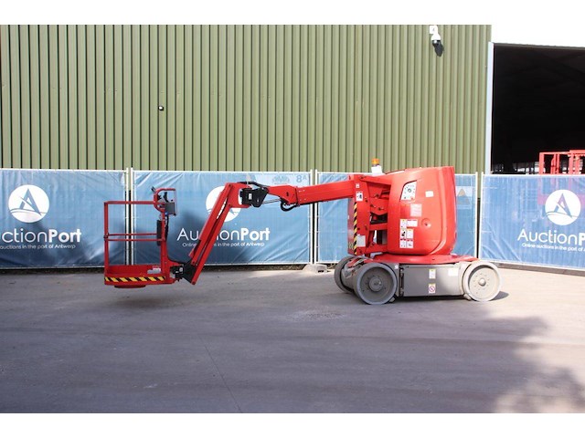 Knikarmhoogwerker haulotte ha12cj+2wd elektrisch 11.68m 2012 - afbeelding 1 van  1