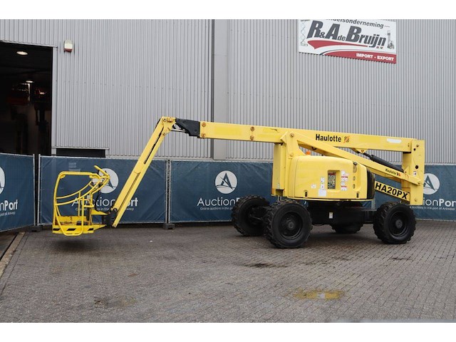 Knikarmhoogwerker haulotte ha20px diesel 20.65m 2009 - afbeelding 1 van  1