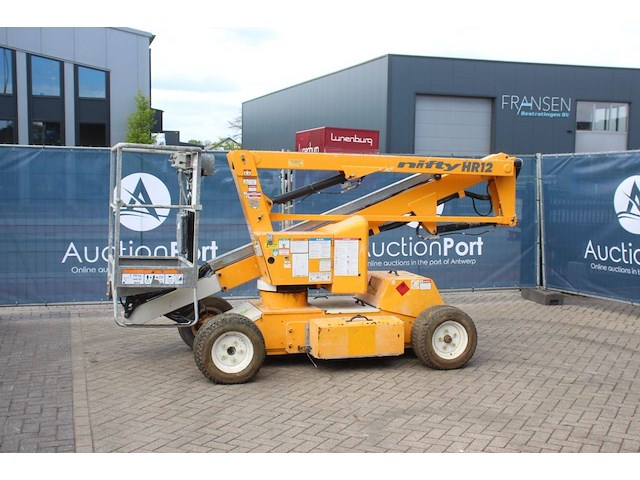 Knikarmhoogwerker hr12nde elektrisch+diesel 12m 2016 - afbeelding 1 van  1