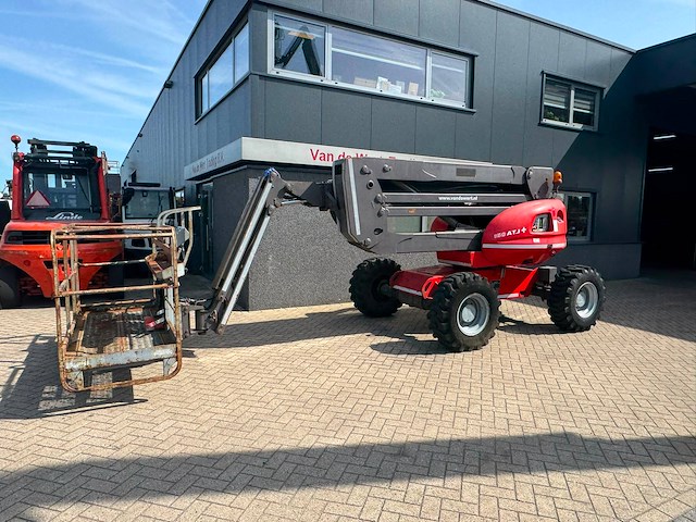 Knikarmhoogwerker manitou 160 atj 4x4x4 diesel 2012 - afbeelding 1 van  1