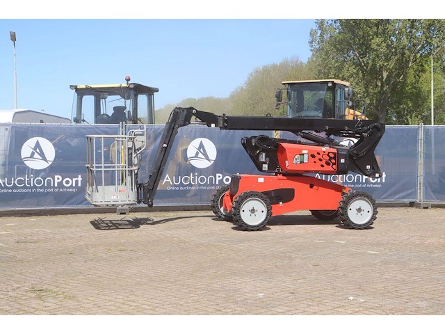 Knikarmhoogwerker manitou man-go 12 diesel 19.4kw 12m 2021 - afbeelding 1 van  1