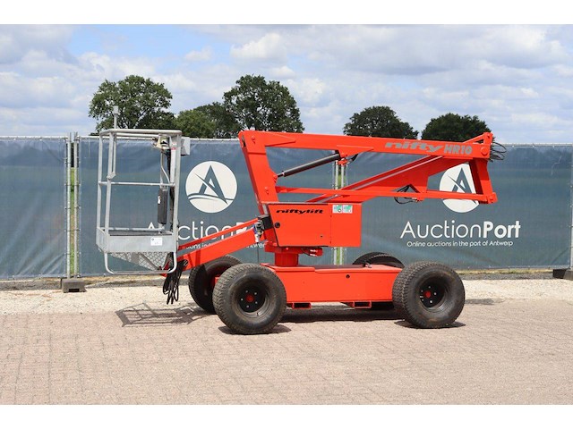 Knikarmhoogwerker niftylift hr10e elektrisch 10m 2001 - afbeelding 1 van  1