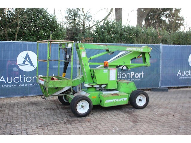 Knikarmhoogwerker niftylift hr12 nde elektrisch+diesel 12.2m 1997 - afbeelding 1 van  1