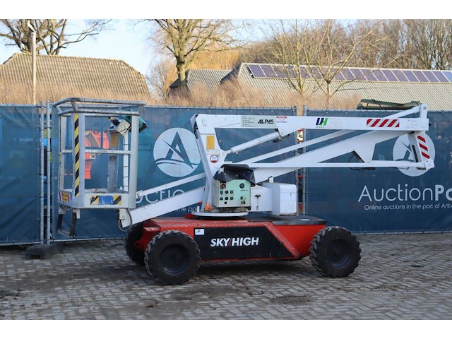 Knikarmhoogwerker skyhigh st 1000 elektrisch 10m 1992 - afbeelding 1 van  1