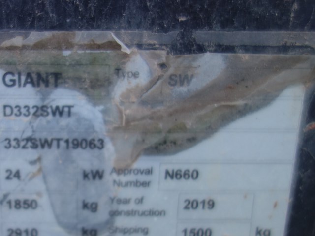 Kniklade giant d332 swt - afbeelding 4 van  12