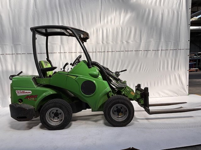 Kniklader : avant 528 minishovel - afbeelding 1 van  19