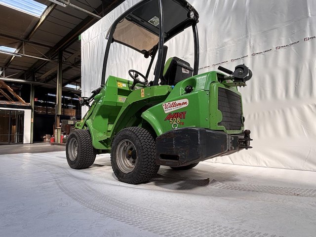 Kniklader : avant 528 minishovel - afbeelding 14 van  19