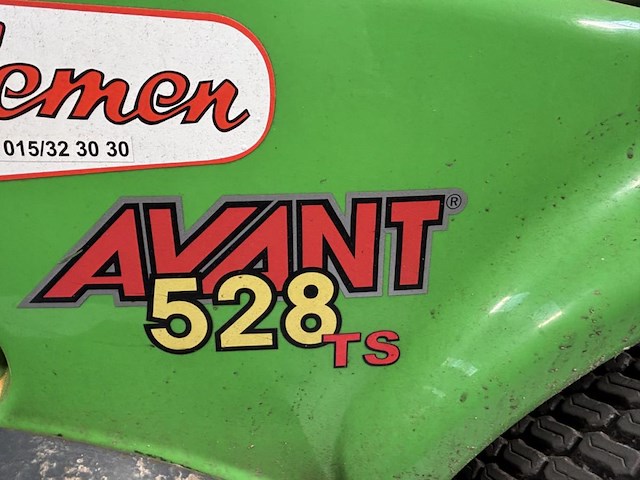 Kniklader : avant 528 minishovel - afbeelding 16 van  19