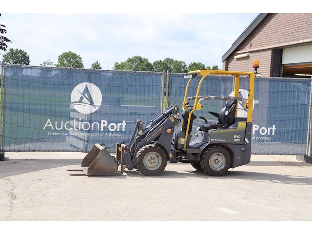 Kniklader eurotrac w10 diesel 16kw 2020 - afbeelding 1 van  1