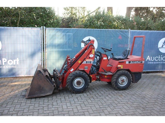 Kniklader schäffer 222s diesel 19.5kw 2002 - afbeelding 1 van  1