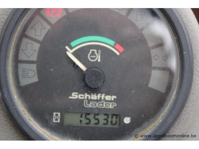 Kniklader schäffer 2336 slt, chassisnummer 12360641, werkuren 1553(0), bj 2011 - afbeelding 4 van  7