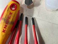 Knipex 1000v schroevendraaier / ontmantelmes (10x) - afbeelding 4 van  5