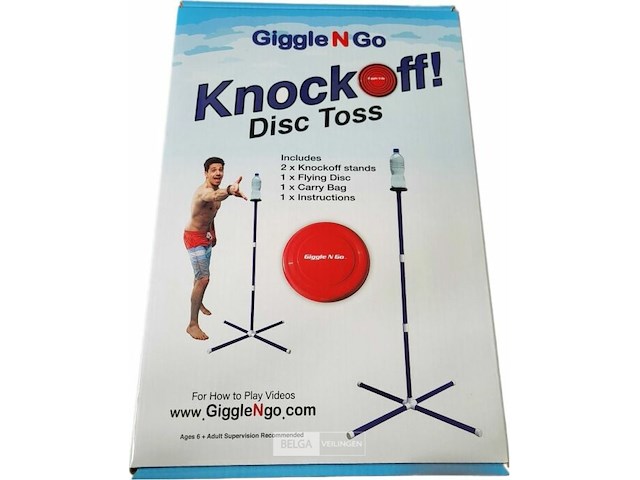 Knock off frisbee game - afbeelding 1 van  3